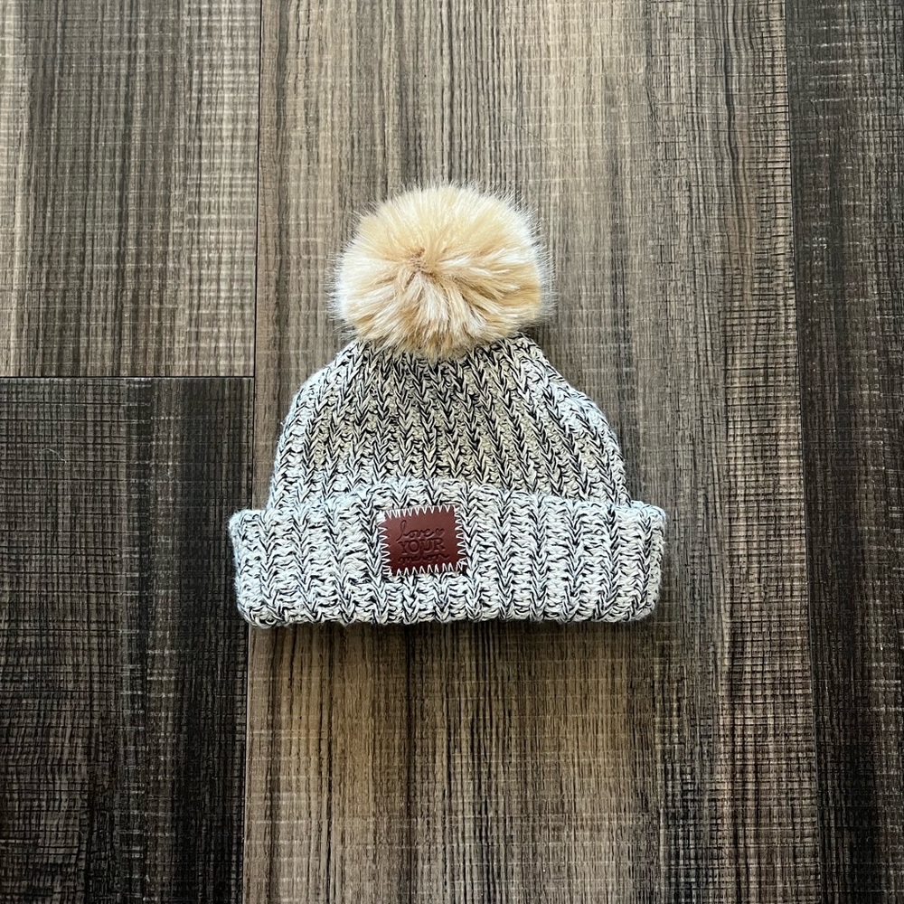 Love Your Melon Baby Pom Pom Beanie